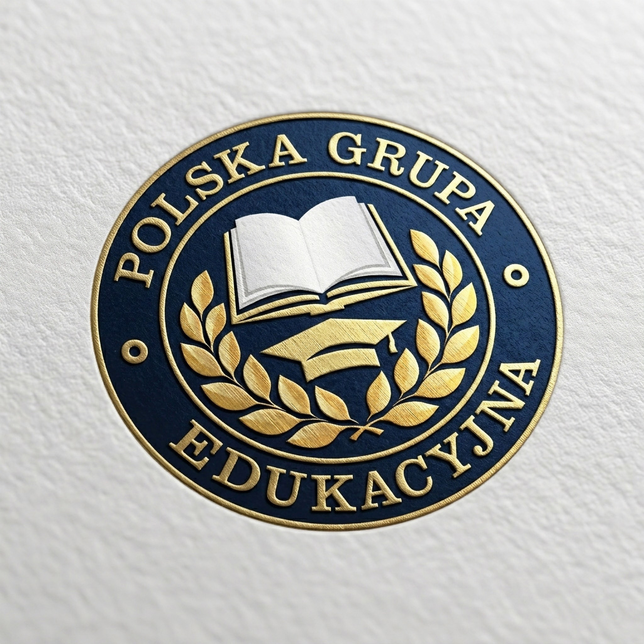 Projekt logo - Polska Grupa Edukacyjna
