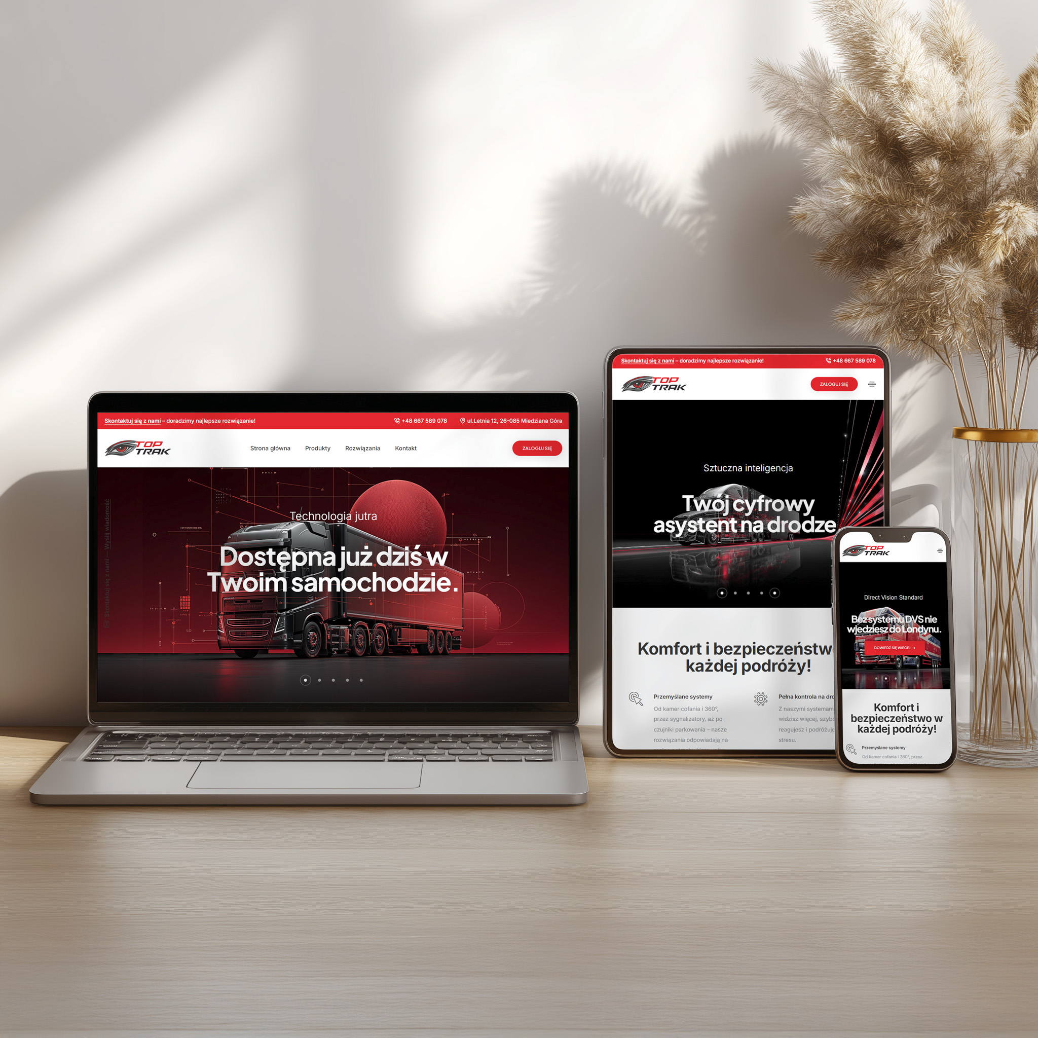 Strona internetowa toptrak.pl